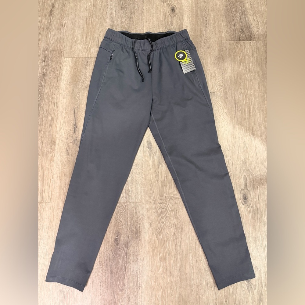 Men's Charcoal Stretch Joggers with Drawstring